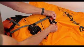 Alpride E2 how to install in a backpack [upl. by Wahl]