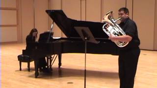 Rhapsody for Euphonium by James Curnow [upl. by Asoj138]