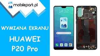 Wymiana ekranu  Huawei P20 Pro  Screen replacement [upl. by Adina]