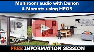 Denon amp Marantz  Multiroom audio with acclaimed HEOS solution 06 Oct 2017 [upl. by Jadwiga548]