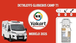 Dethleffs Globebus Camp T1 2025 en Lugo  Yakart Autocaravanas [upl. by Lambert]