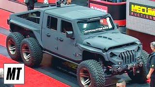 2021 Jeep Gladiator Apocalypse Hellfire 6X6  Mecum Auctions Chicago  MotorTrend [upl. by Eikciv552]