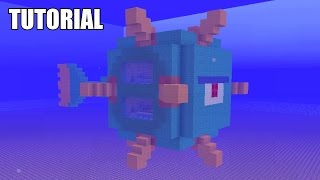 Minecraft Tutorial How To Make A UNDERWATER GUARDIAN Survival House ASH40 [upl. by Ruby587]