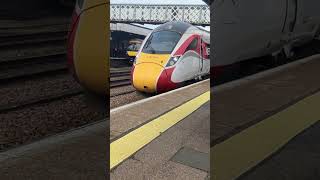 LNER Azuma arrives at Lincoln [upl. by Priest952]