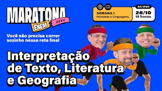 🏁MARATONA ENEM 2024  Aula 01 Ciências Humanas e Linguagens [upl. by Ceil682]