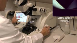 Sectioning of Aluminum with Ultramicrotome Leica EM UC7 [upl. by Ahsoik]