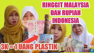 REVIEW NILAI TUKAR RINGGIT MALAYSIA KE RUPIAH INDONESIAKECIL BANGET☹️  DAYLI VLOG [upl. by Schrader]