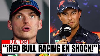 ¡MENSAJE IMPACTANTE DE CHECO PÉREZ A RED BULL RACING [upl. by Towny]