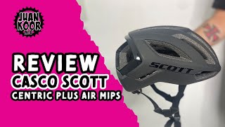 🎥 REVIEW CASCO 🪖 SCOTT CENTRIC PLUS MIPS AIR  JuanKoor [upl. by Tserrof]