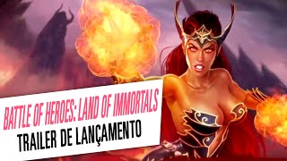 Battle of Heroes Land of Immortals  Trailer de Lançamento Legendado [upl. by Nealey]