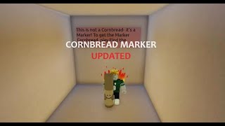 How to get CORNBREAD marker in FIND THE MARKERS Roblox  UPDATED 2024 [upl. by Suoilenroc]