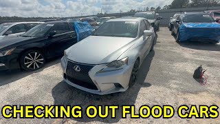 COPART WALKAROUND FLOOD CAR EDITION WE WIN ONE [upl. by Ahseel]