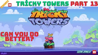 Tricky Towers part 13 split screen 4 player trickytowers [upl. by Acisse]