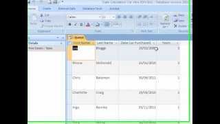 Calculate Dates in Access [upl. by Atsedom999]