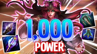 I Built Over 1000 Power on PERSEPHONE in SMITE [upl. by Dnilazor409]