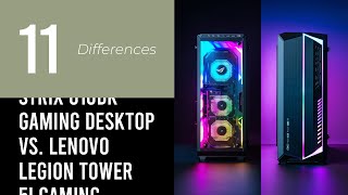 ASUS ROG Strix G10DK Gaming Desktop Vs Lenovo Legion Tower 5i Gaming Desktop [upl. by Enuahs388]