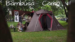 EP22 Bambusa CampCamping with friendSnowpeak [upl. by Eiralam828]