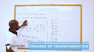 Matrices and Transformations  Form 4 Mathematics EasyElimu [upl. by Karr435]