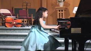 Emma Lee 6102012 piano recital [upl. by Chimene173]