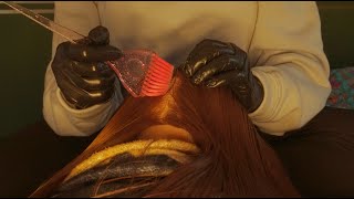 ASMR  Relaxing Lice Check With Intense Dry Scalp Treatment  Soft SpokenWhispered [upl. by Hays]