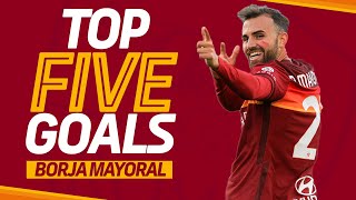 BORJA MAYORAL  TOP 5️⃣ GOALS SO FAR [upl. by Hayilaa]