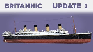 Minecraft RMS Britannic 31 Scale  Update 1 [upl. by Eicrad]