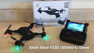 F192 SG900S GPS Drone Review [upl. by Leanard488]