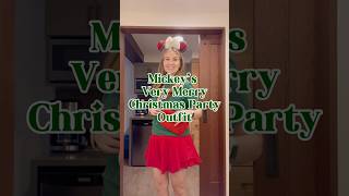 Walt Disney World Christmas Outfit for Mickeys Very Merry Christmas Party verymerry [upl. by Waine]