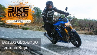 2017 Suzuki GSXS750 Launch Report [upl. by Aseram]