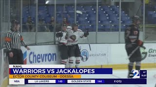 The Jackalopes lose a close one against the Warriors [upl. by Gerger]