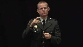 Deaf in the military Subtitled  Keith Nolan  TEDxIslay [upl. by Iloj]