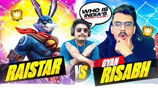 Raistar Vs Gyan Rishabh Old Is Back 1v1 in Garena Free Fire Max [upl. by Acnayb]