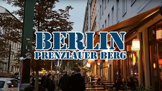 4K WALK  Berlin  Prenzlauer Berg  Pfefferwerk  Wasserturm  Germany  Autumn 2022 [upl. by Annahsohs]