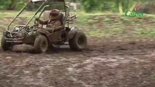 Mud Karting at Casela Mauritius [upl. by Annawak740]