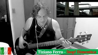 Tiziano Ferro  Stop Dimentica Beginner Bass Cover [upl. by Atiuqad]