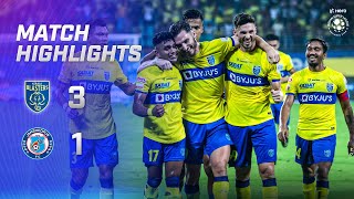 Highlights  Kerala Blasters FC 31 Jamshedpur FC  MW 13 Hero ISL 202223 [upl. by Aivata]