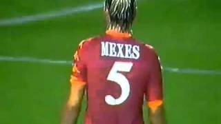 Brescia Roma 2 1 La Furia Di Mexes  The fury of Philippe Mexes [upl. by Naloj401]