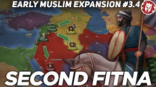 Second Civil War in the Caliphate  Early Muslim Expansion DOCUMENTARY [upl. by Burner]