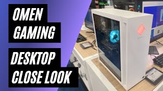 HP OMEN 25L Gaming Desktop PC  Review and Close Up View [upl. by Dannye]