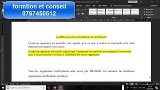 certification et accréditation  ISO 9001   formation HSEQHSE [upl. by Sinoda]