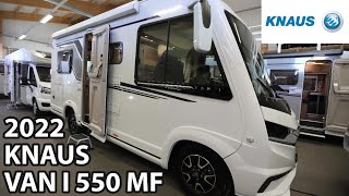 KNAUS VAN I 550 MF 2022 Motorhome 599 m [upl. by Shanta]