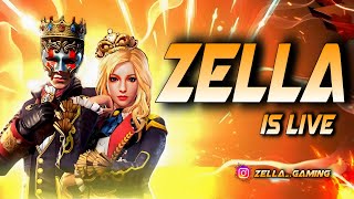 🛑CS RANK PUSH 🛑ZELLA IS HERE💗 Daily Live StreamGirl Gamer malayalam freefiregirl streamer [upl. by Kask]