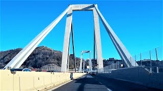 A10 Ponte Morandi un ricordo Video inedito  Morandi Bridge a memory Unpublished video [upl. by Yevrah744]