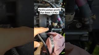 Perdita pompa gasolio fiat Doblò 13 Mjet [upl. by Ireva]