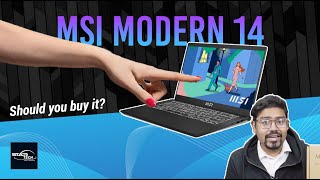 Best laptop for Students MSI Modern 14 Review [upl. by Cott]