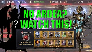 Stage 6 NO ARDEA Line Up  Gear Dungeon 2 Watcher Of Realms [upl. by Nodnalb362]