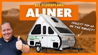 Aliner A Frame Folding Pop Up Camper [upl. by Notnerb]