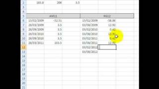 Calculo de TIR con excel [upl. by Eniad645]