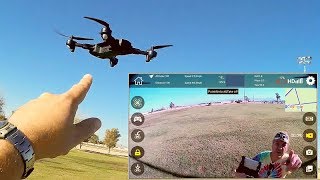 SG900S GPS FPV Camera Drone Flight Test Review [upl. by Isied977]