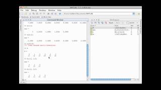 Array manipulation in MATLAB [upl. by Isaak]